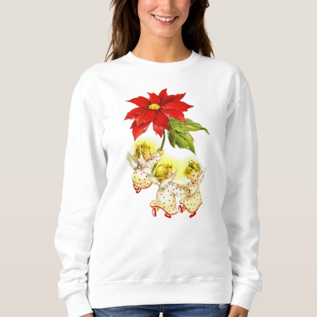 Moletom Dançando Anjos de Bebês (Frente)