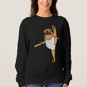 Moletom Dançarina de Balé Pug