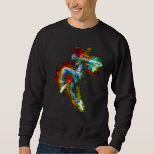 Moletom Dançarino do Quebra-Cabeça Fractal Psicodélico