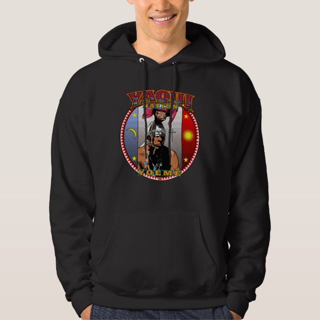 Moletom dançarino dos cervos da nação do yaqui hoody (Frente)
