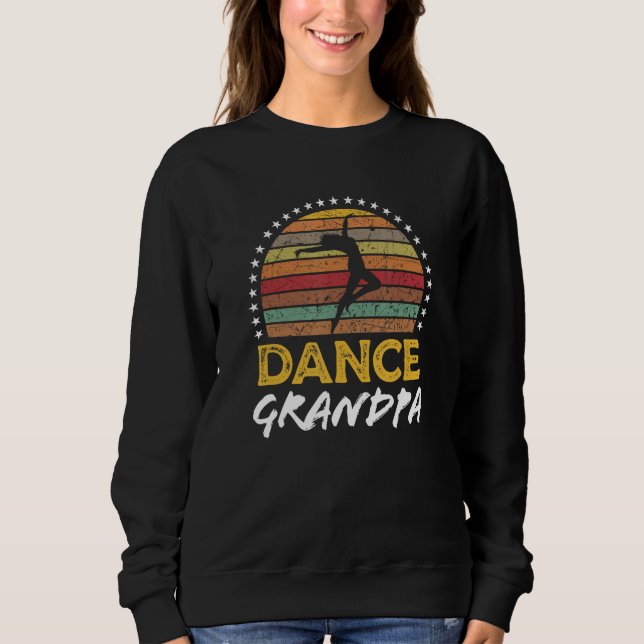 Moletom Dance Grandpa Dancing Retro Style Graphic (Frente)
