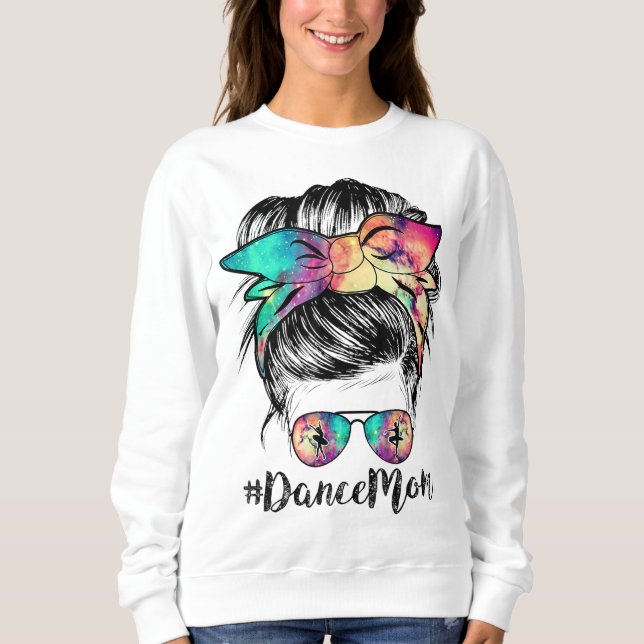 Moletom Dance Mãe Dançando Mamãe Mensageira Mãe Mãe Mãe Mã (Frente)
