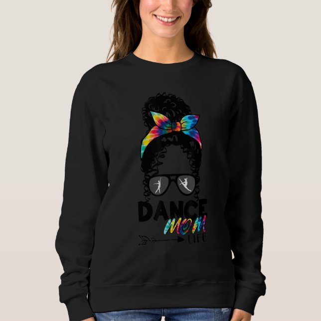Moletom Dance, mãe, Dia de as mães de colo de cabelo bagun (Frente)
