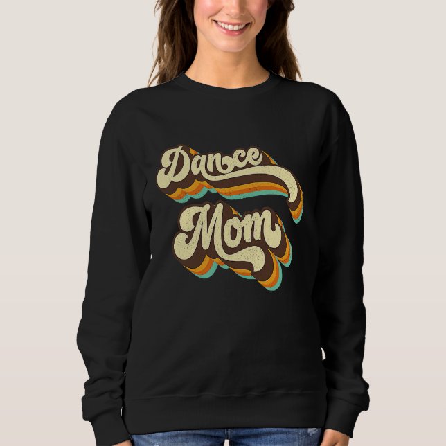 Moletom Dance Mom Retro 70s 60s Disco Dance Party Womens C (Frente)