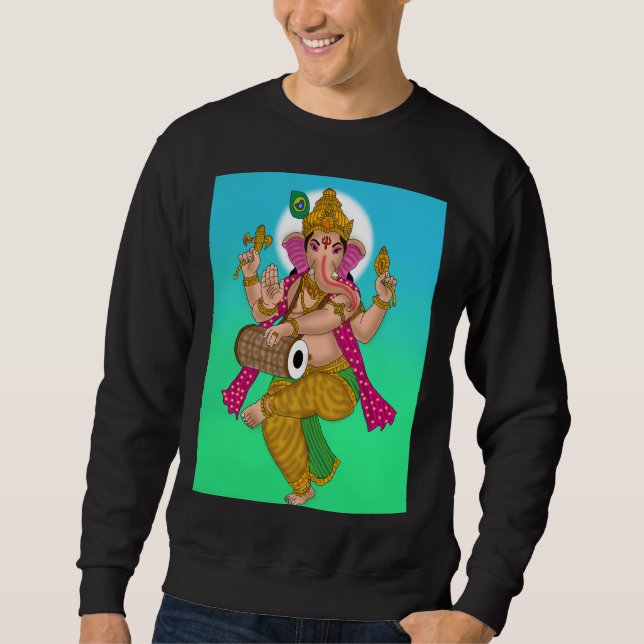 Moletom Dancing Ganesha Sweatshirt (Frente)