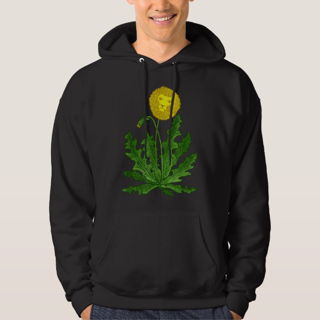 Moletom DANDY LION Dandelion FUNNY SURREAL GARDEN WEED (Frente)