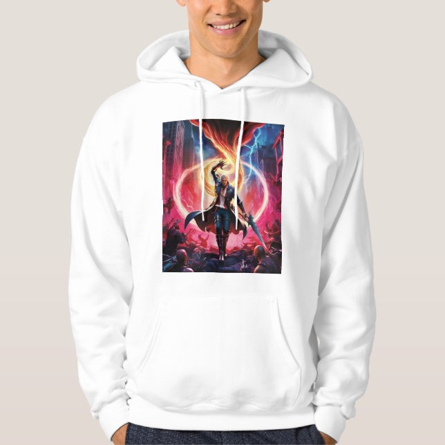 Moletom Dante Demon Slayer Batalha Hoodie (Frente)