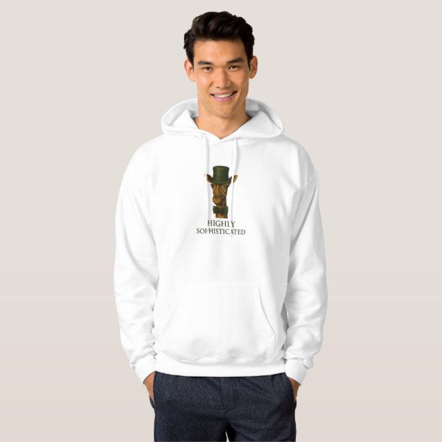 Moletom * Dapper Giraffe Vibes * (Frente Completa)