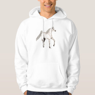 Moletom Dapple o Hoodie árabe cinzento do cavalo