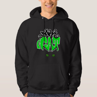 Moletom Dark cat in graffiti art Hoodie