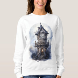 Moletom Dark Enchanted Castle Halloween Illustration