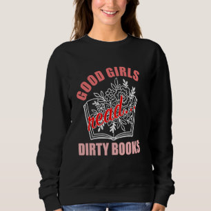 Moletom Dark Romance Merch Good Girls Lê Livros Sujos Smu