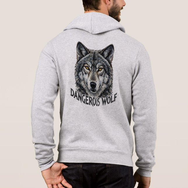Moletom Dark Wolf Energy Hoodie (Verso)