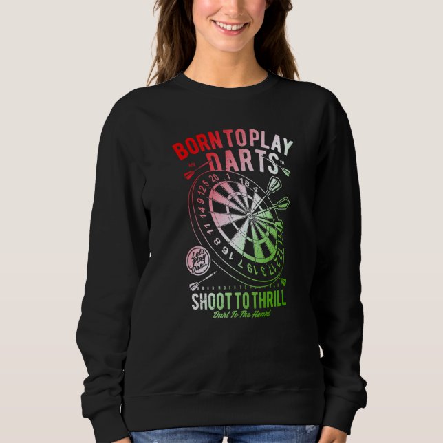 Moletom Dart Weekend Darts Bebendo Darts Player (Frente)