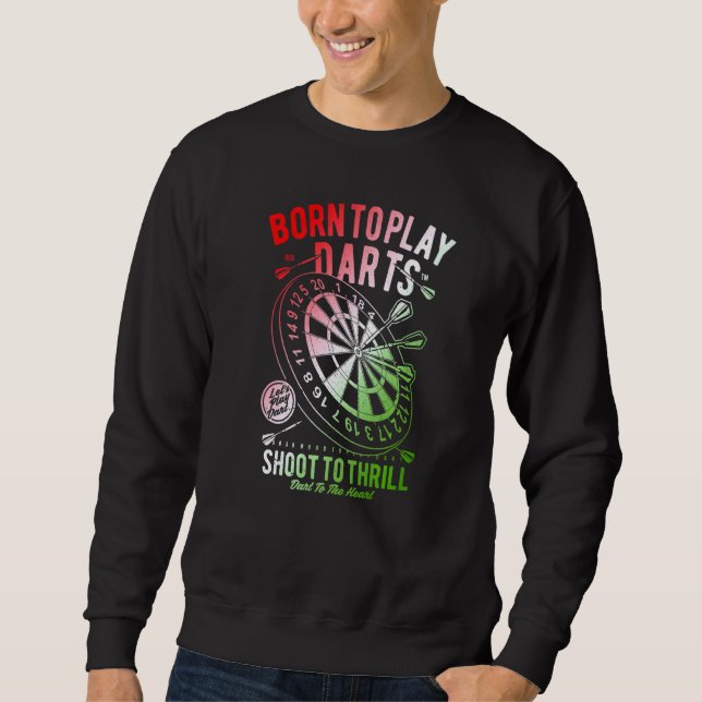 Moletom Dart Weekend Darts Bebendo Darts Player (Frente)
