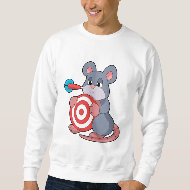 Moletom Dartboard Dart Mouse Darts (Frente)