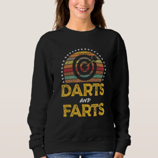 Moletom Darts and Farts League Player  Quote Graphic