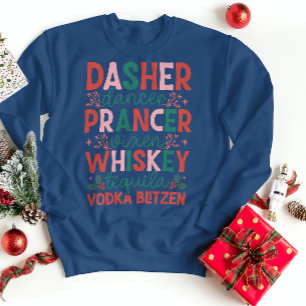 Moletom Dasher Dancer Prancer Sweatshirt