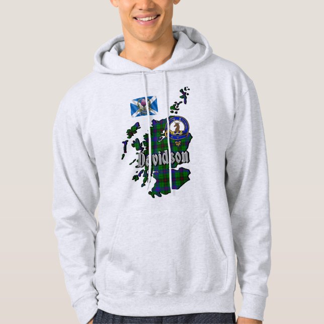 Moletom Davidson Clan Crachá Hoodie (Frente)
