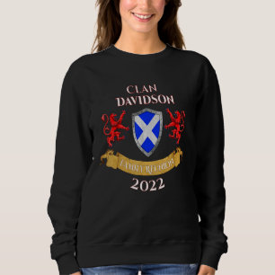 Moletom Davidson Family Reunion 2022 Scottish Clan