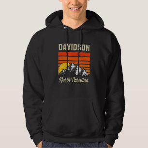 Moletom Davidson North Carolina Retro City State Vintage U