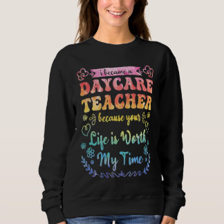 Moletom Daycare Teacher Appreciation Childcare Worker for 