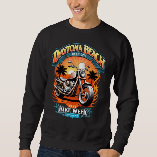 Moletom Daytona Beach Bike Week 2024 (Frente)