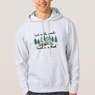 Moletom de Amante de Livros da Floresta Aconchegan