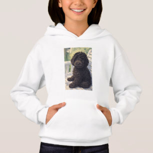 Moletom de Anime de Cachorrinho Fofo para Meninas