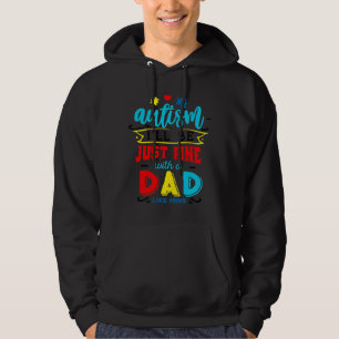 Moletom De Autismo Eu Ficarei Bem Com Um Pai Como O Meu