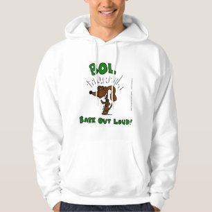 Moletom de capuz 'BOL Bark Out Loud' da Midge