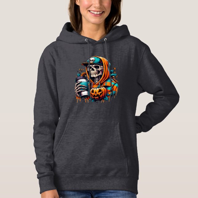 Moletom de Caveira de Halloween (Frente)
