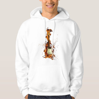 Moletom de Guitarra em Chamas – Estilo Rock & Fogo