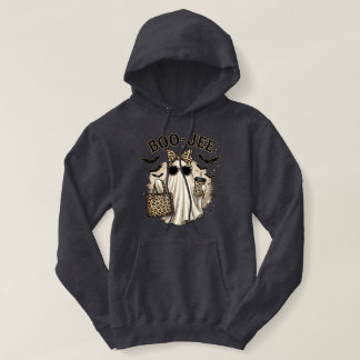 Moletom de Halloween Fantasma Leopardo Boo-Jee