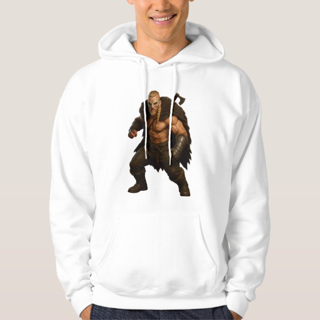 Moletom de Herói Bárbaro Viking (Frente)