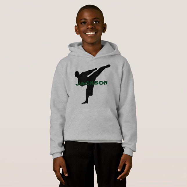 Moletom de Karatê Personalizado (Frente Completa)