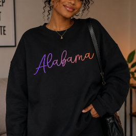 Moletom de Manga Comprida Alabama Pride State Trav
