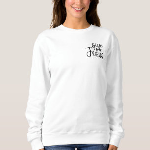 Moletom Dê-me Jesus Sweet shirt