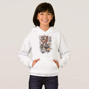 Moletom de Meninas Castor Lenhador Fofo - Artístic