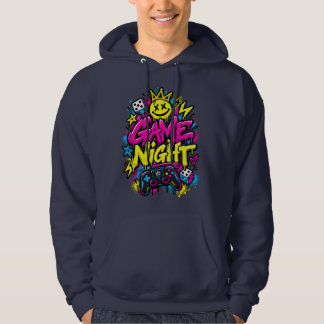 Moletom de Noite de Jogo de Grafite Neon para Fest