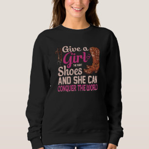 Moletom Dê Sapatos Certos Para Meninas Cowgirl Para Menin