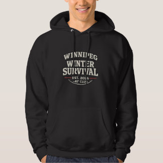 Moletom de Sobrevivência ao Inverno de Winnipeg –