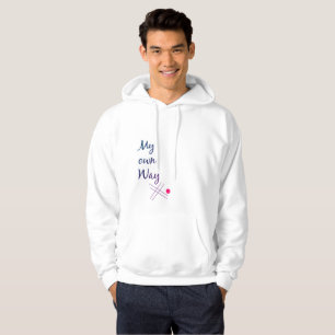 Moletom de Tipografia Masculina – Citação Minha Pr