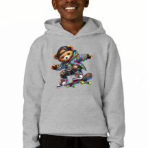 Moletom de Urso de Skate