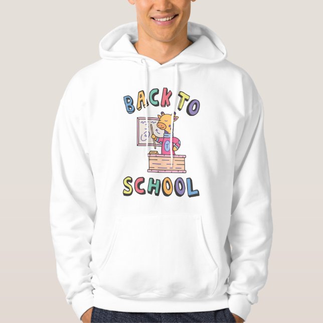 Moletom De volta à escola (Frente)