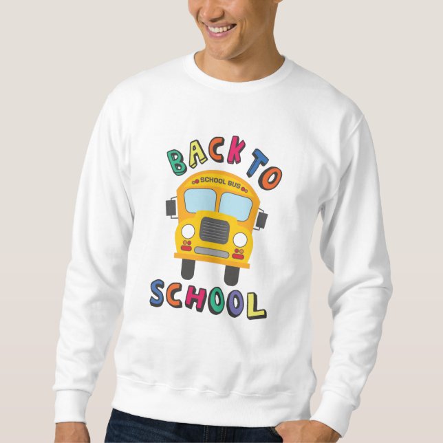 Moletom De volta à escola (Frente)