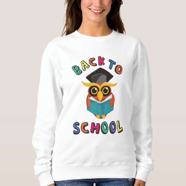 Moletom De volta à escola (Frente)