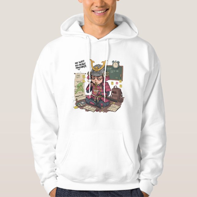 Moletom De volta à Escola Samurai Hoodie - Estudo Ronin En (Frente)