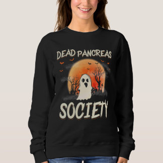 Moletom Dead Pancreas Society Ghost Diabetes Awareness Hal