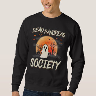 Moletom Dead Pancreas Society Ghost Diabetes Awareness Hal